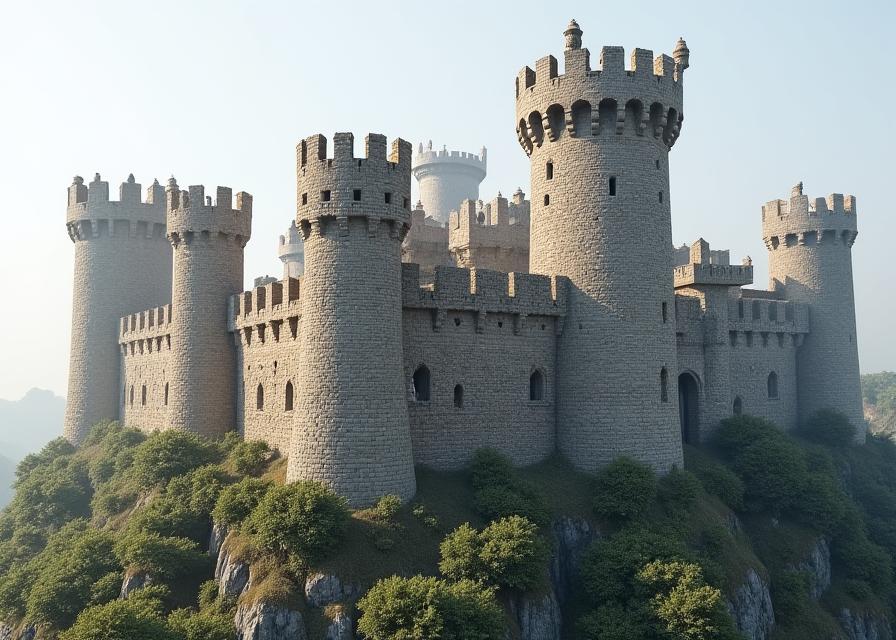 Réplica histórica de castillo medieval