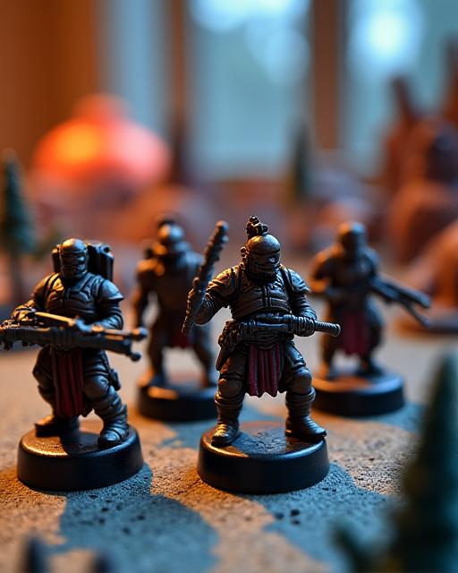 Set de miniaturas para juegos de mesa